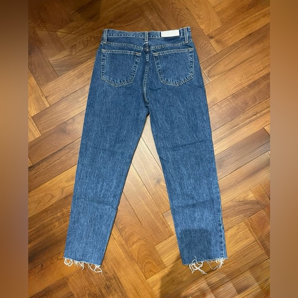 Re/done Originals High Rise Stove Pipe Jean Size 28 - Picture 3 of 9